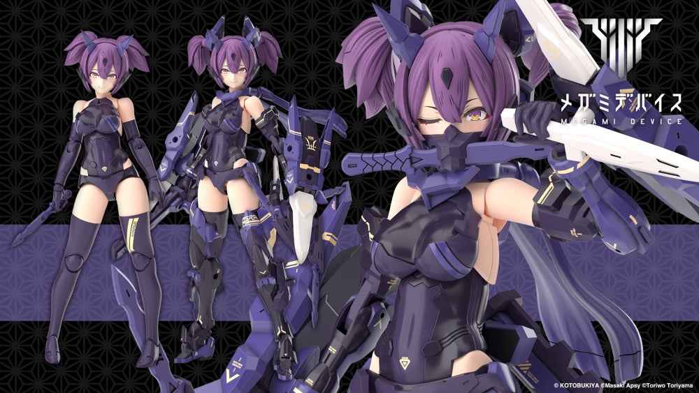 Megami Device 1/1 Asra Ninja Kaname - Shadow Edition - Full Package