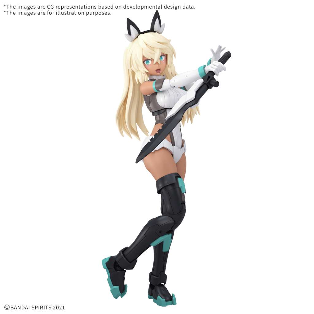 Maqueta Bandai 30MS Sis-H00 Sestieh Color C Anime Figura Colección