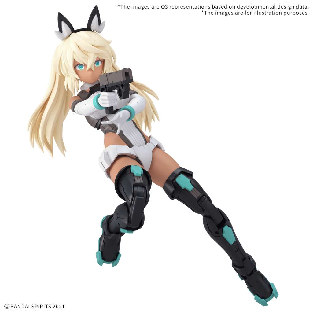 Maqueta Bandai 30MS Sis-H00 Sestieh Color C Anime Figura Colección