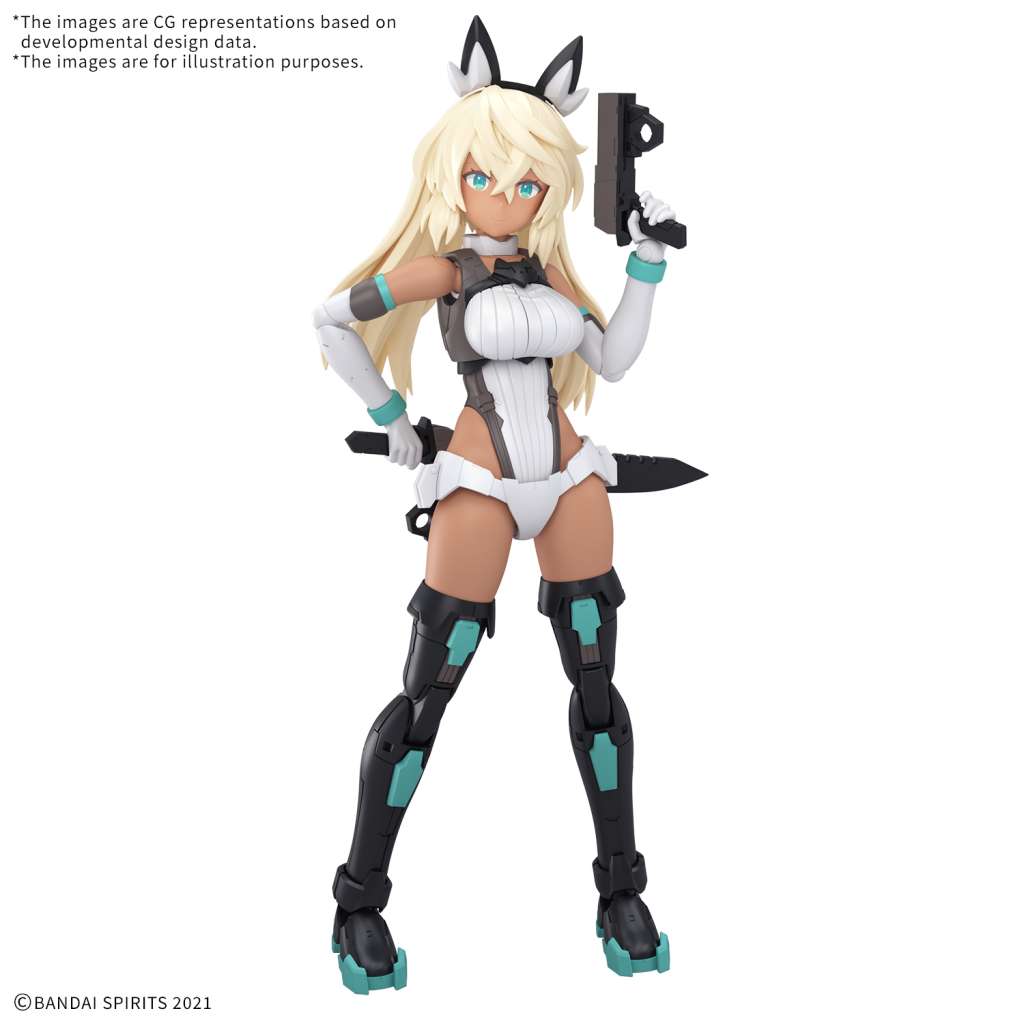 Maqueta Bandai 30MS Sis-H00 Sestieh Color C Anime Figura Colección