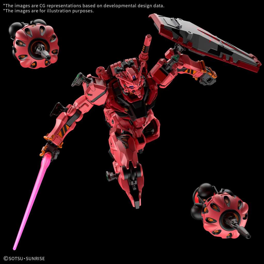 Gundam - HGGQ - 04 - gMS-α Red Gundam 1/144 - Victoria no Yoake
