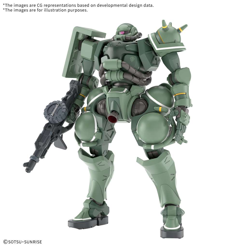 Gundam - HGGQ - 10 - MS-06 Zaku (GQ) 1/144 - Victoria no Yoake