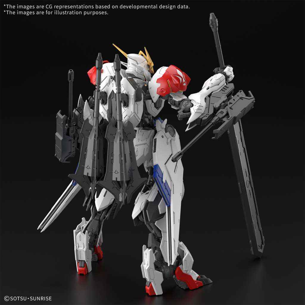 MG - ASW-G-08 Gundam Barbatos Lupus 1/100