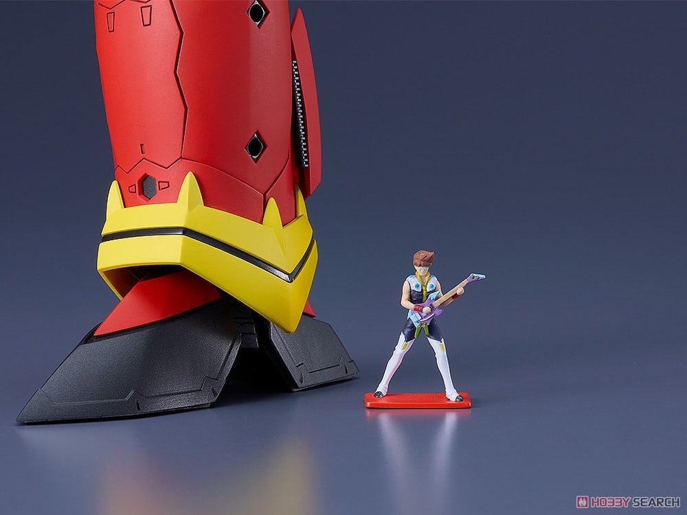 The Super Dimension Fortress Macross PLAMAX Maqueta 1/72 VF-19 Custom Fire Valkyrie (Basara Nekki Unit) 22 cm