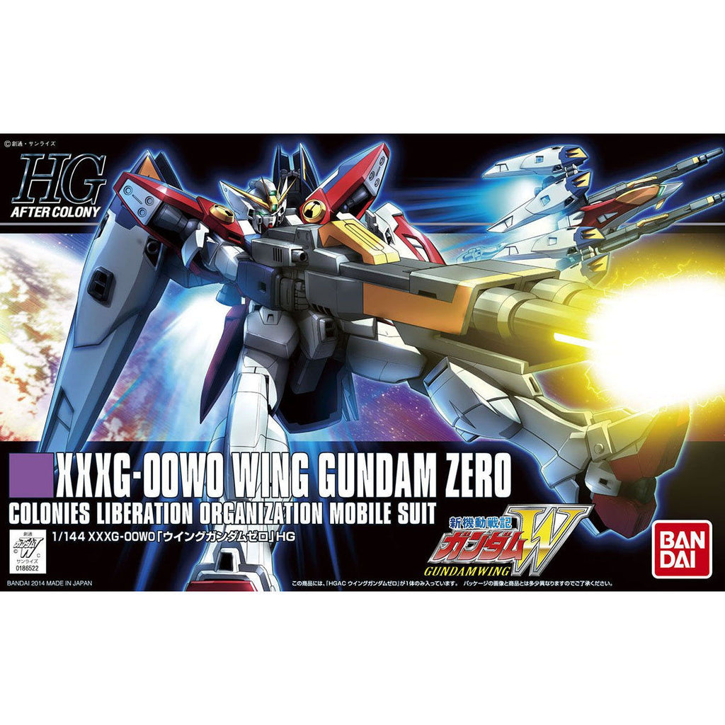 Gundam - HGAC - 174 - XXXG-00W0 Wing Gundam Zero 1/144