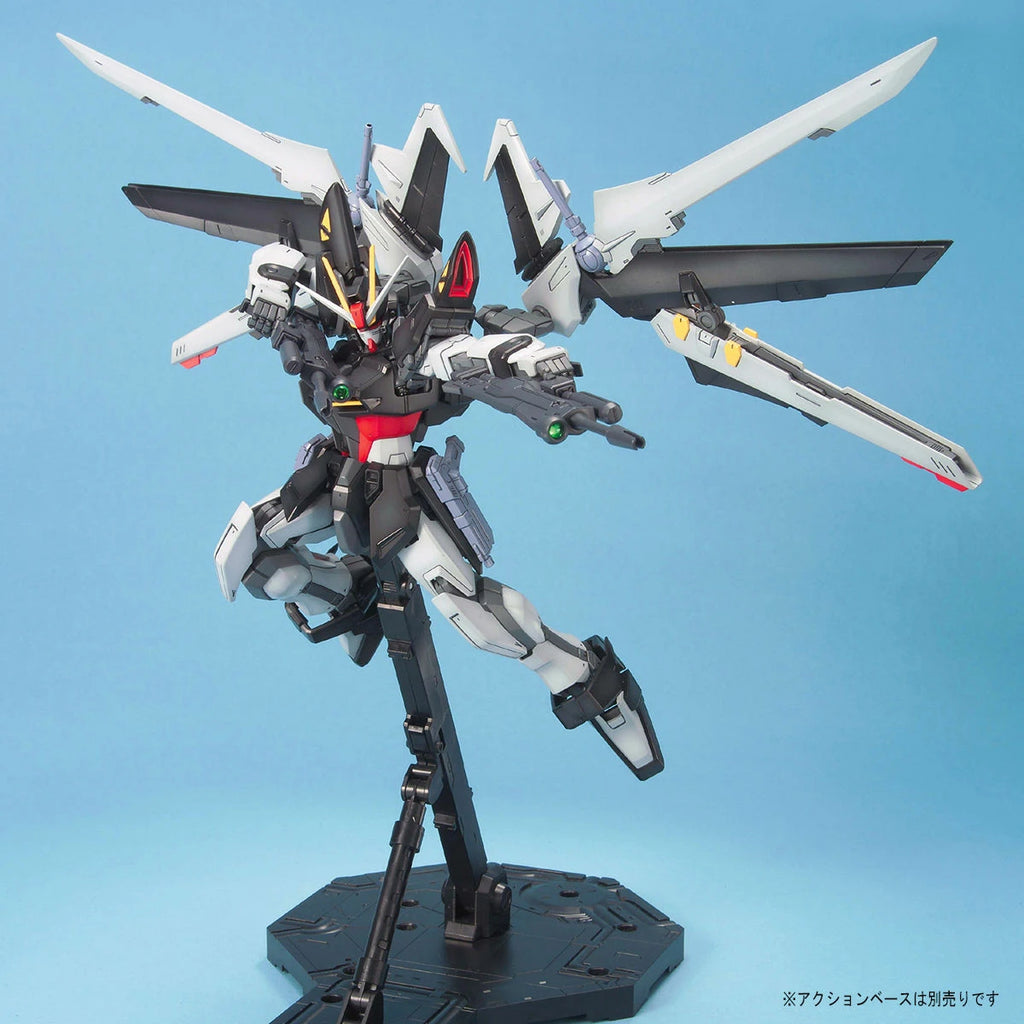 Gundam - MG - GAT-X105E+AQM/E-X09S Strike Noir Gundam 1/100