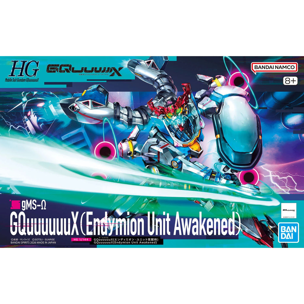 Gundam - HGGQ - 13 - gMS-Ω GQuuuuuuX (Endymion Unit Awakened) 1/144
