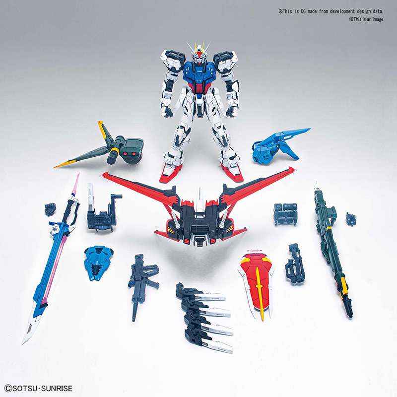 Gundam - PG - GAT-X105+AQM/E-YM1 Perfect Strike Gundam 1/60