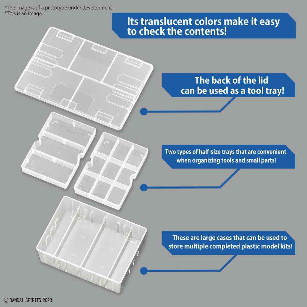 BANDAI MODEL KIT GUNPLA MULTI BUILDERS CASE