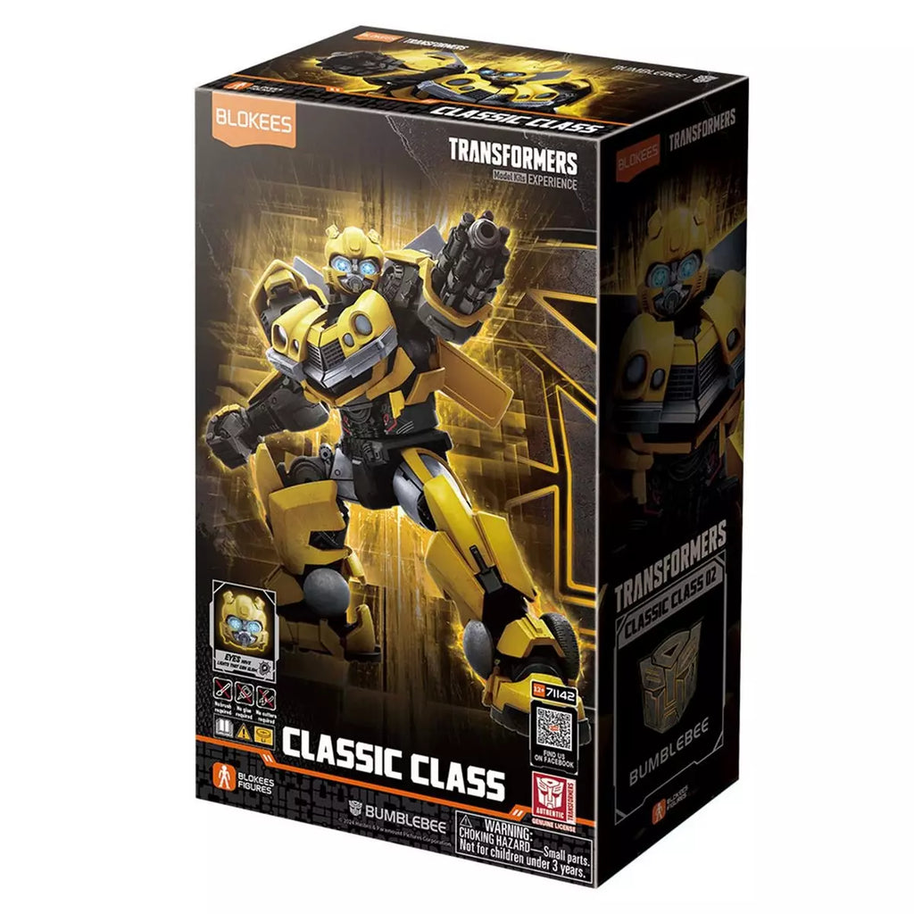 Transformers figure Plastic Model Kit Blokees Classic Class 02 Bumblebee 12 cm