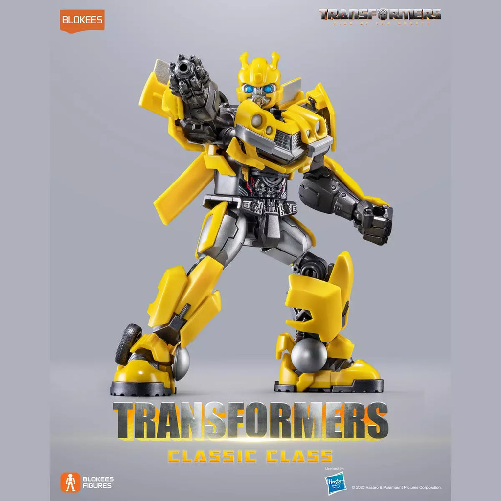 Transformers figure Plastic Model Kit Blokees Classic Class 02 Bumblebee 12 cm
