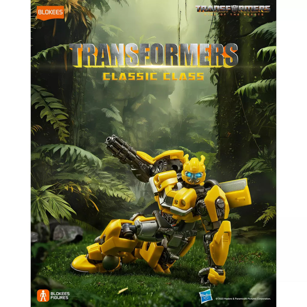 Transformers figure Plastic Model Kit Blokees Classic Class 02 Bumblebee 12 cm