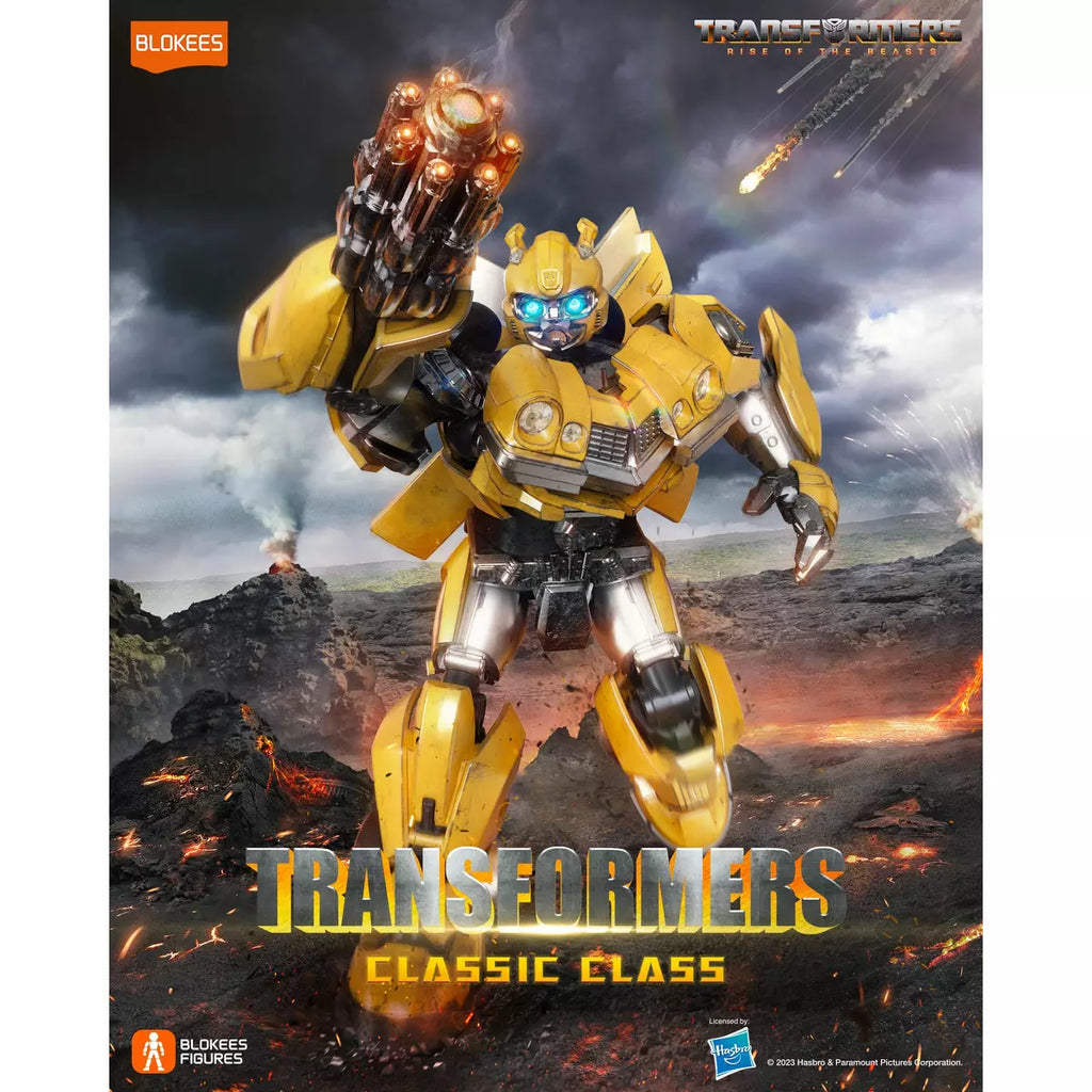 Transformers figure Plastic Model Kit Blokees Classic Class 02 Bumblebee 12 cm