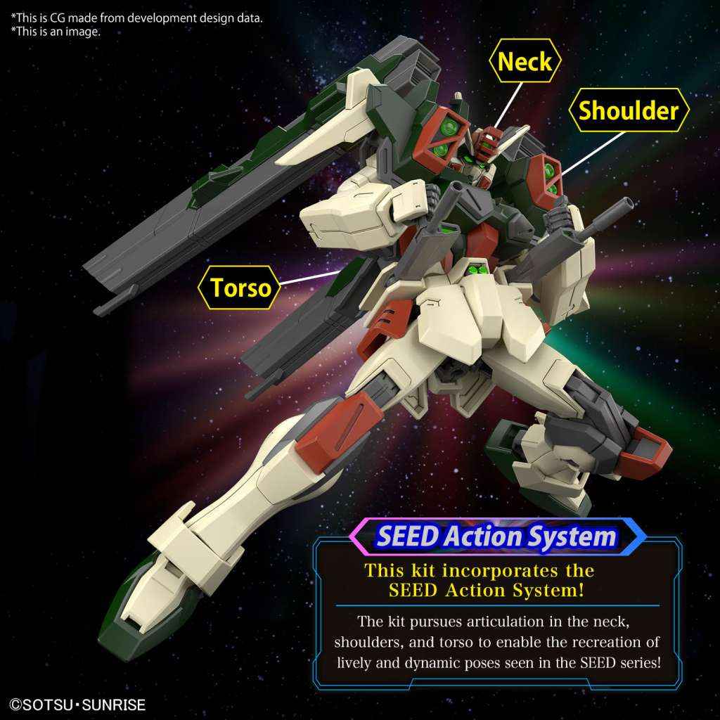 HG CE 1/144 Lightning Buster Gundam - Mobile Suit Gundam SEED Freedom