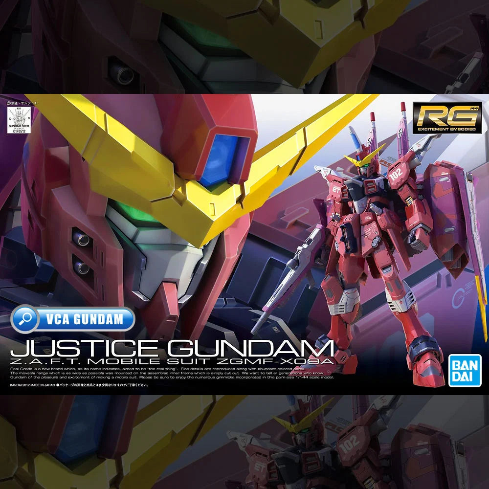 Gundam - RG - 09 - ZGMF-X09A Justice Gundam 1/144