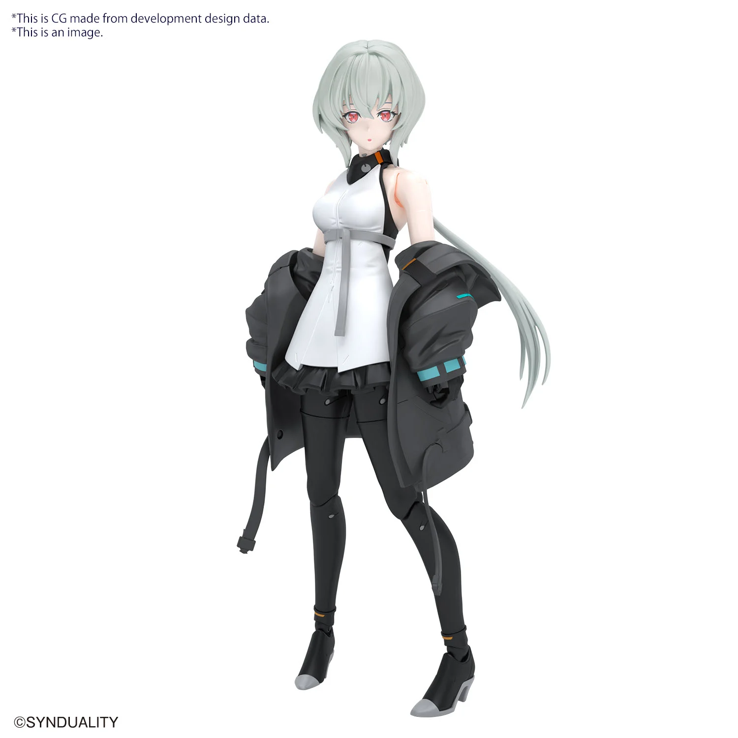SYNDUALITY Figure-rise Standard NOIR Maqueta Gundam sin pegamento ni pintura