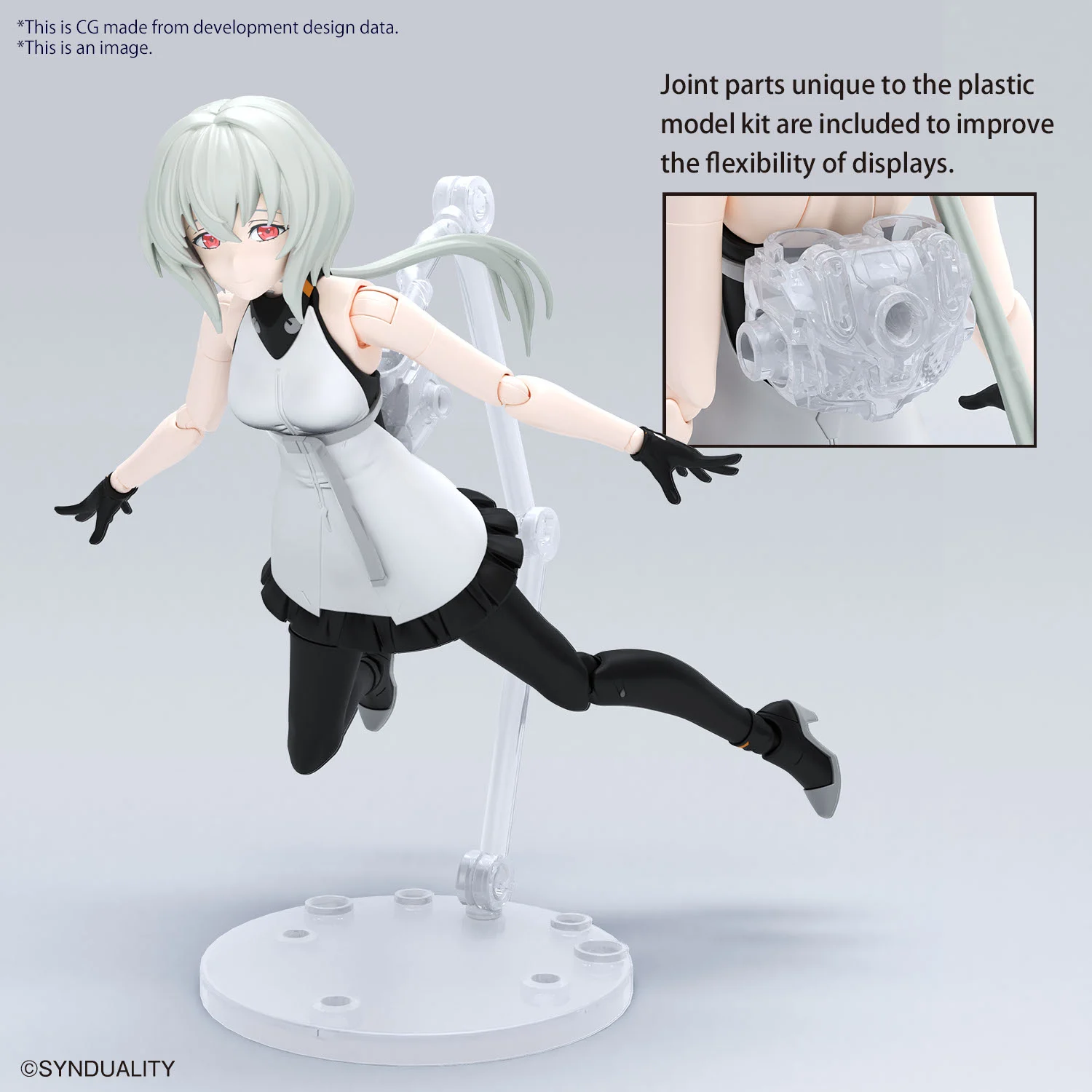SYNDUALITY Figure-rise Standard NOIR Maqueta Gundam sin pegamento ni pintura