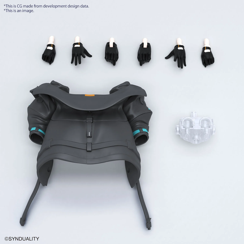 SYNDUALITY Figure-rise Standard NOIR Maqueta Gundam sin pegamento ni pintura