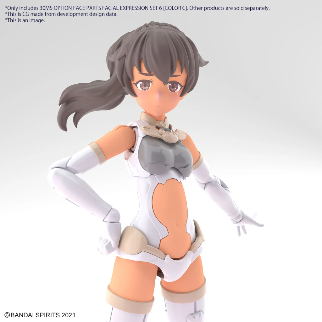 30MS 1/144 OPTION FACE PARTS SET 6 (COLOR C) – Nº 06