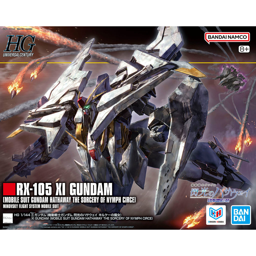 Gundam - HGUC - 265 - RX-105 XI Gundam (The Sorcery of Nymph Circe) 1/144