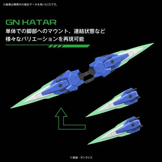 Maqueta Bandai PG 1/60 GN-0000GNHW/7SG 00 Gundam Seven Sword/G Nº 18