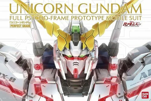 Maqueta Original PG 1/60 RX-0 Unicorn Gundam Full Psycho-Frame Prototype Mobile Suit