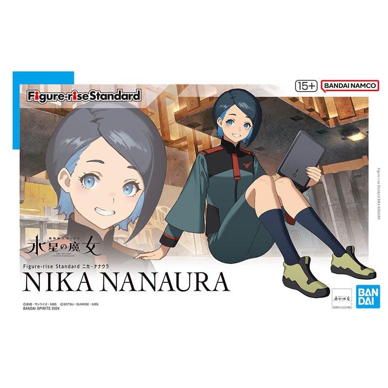Figura Figure-Rise Standard Nika Nanaura de Bandai: Kit de Maqueta Detallado