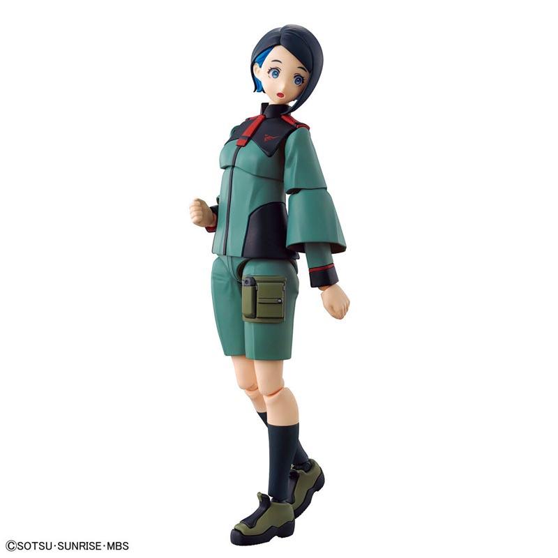 Figura Figure-Rise Standard Nika Nanaura de Bandai: Kit de Maqueta Detallado