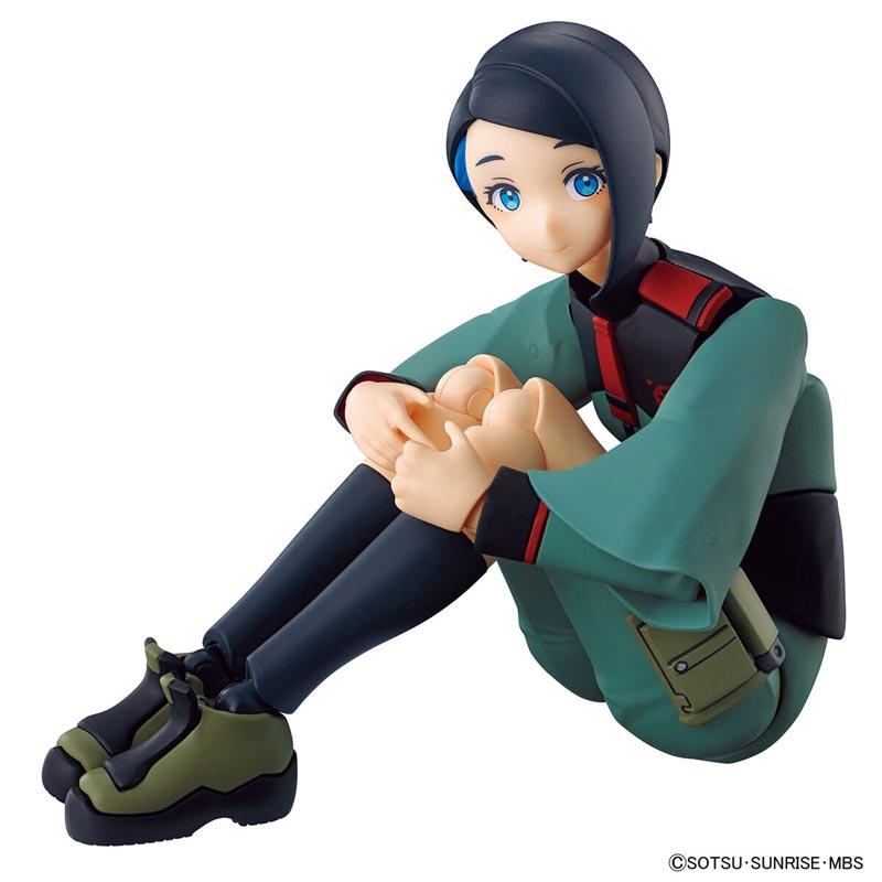 Figura Figure-Rise Standard Nika Nanaura de Bandai: Kit de Maqueta Detallado