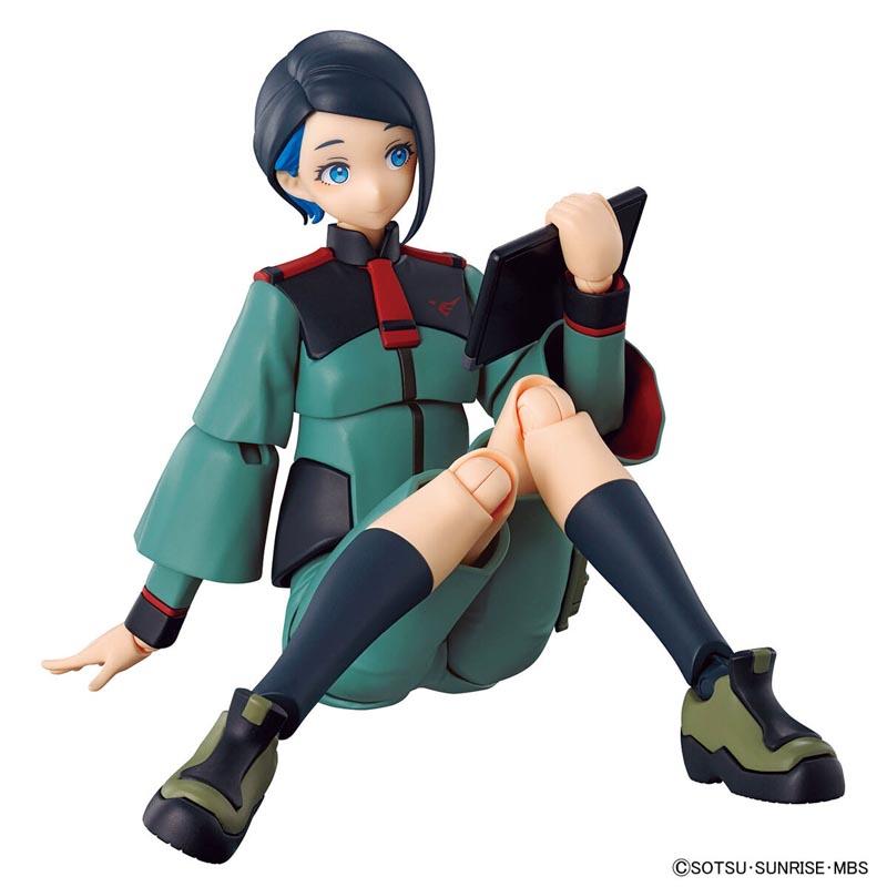 Figura Figure-Rise Standard Nika Nanaura de Bandai: Kit de Maqueta Detallado