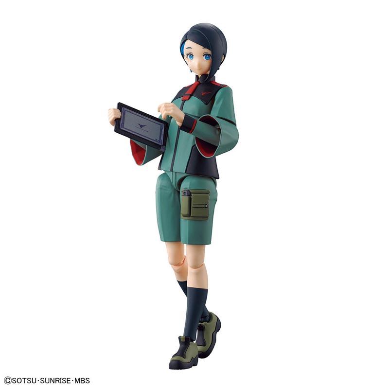 Figura Figure-Rise Standard Nika Nanaura de Bandai: Kit de Maqueta Detallado