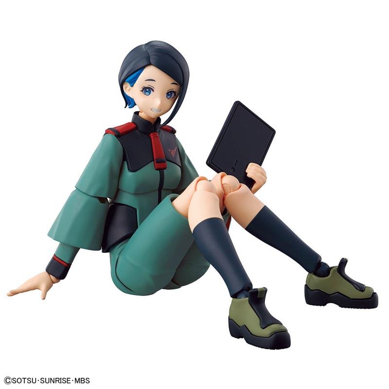 Figura Figure-Rise Standard Nika Nanaura de Bandai: Kit de Maqueta Detallado