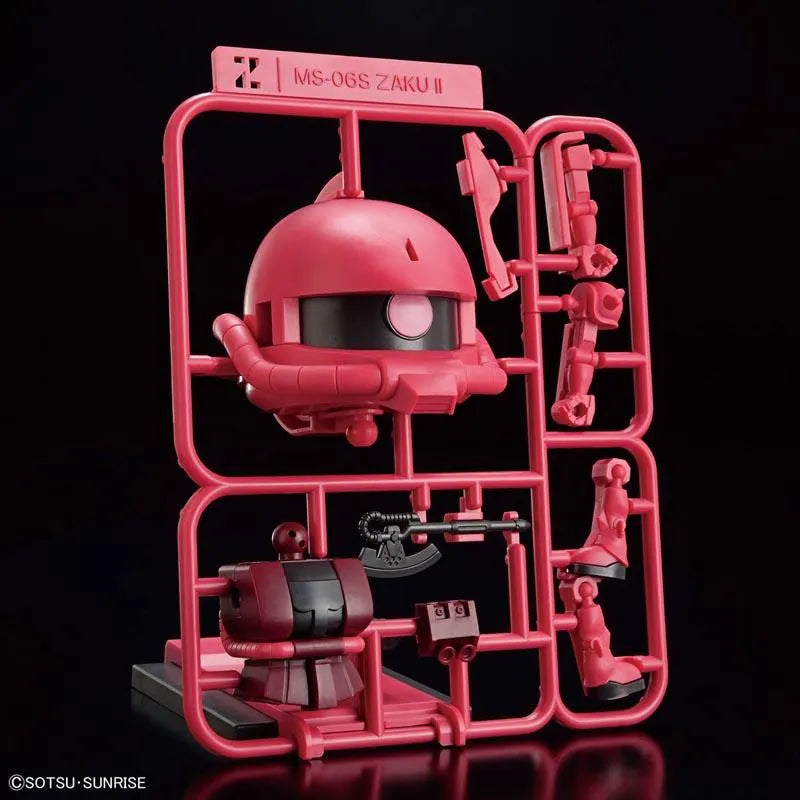 Gundam - CharZaku-kun DX Set (with Runner Ver. Recreated Parts) 1/1