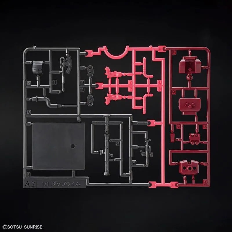 Gundam - CharZaku-kun DX Set (with Runner Ver. Recreated Parts) 1/1