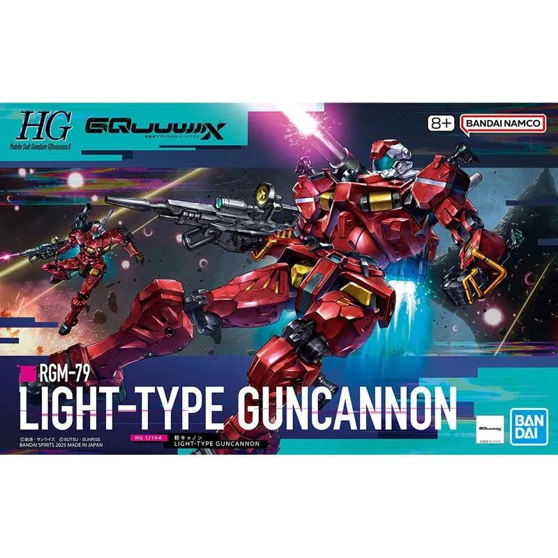 Gundam - HGGQ - 06 - RGM-79 Light-type Guncannon 1/144