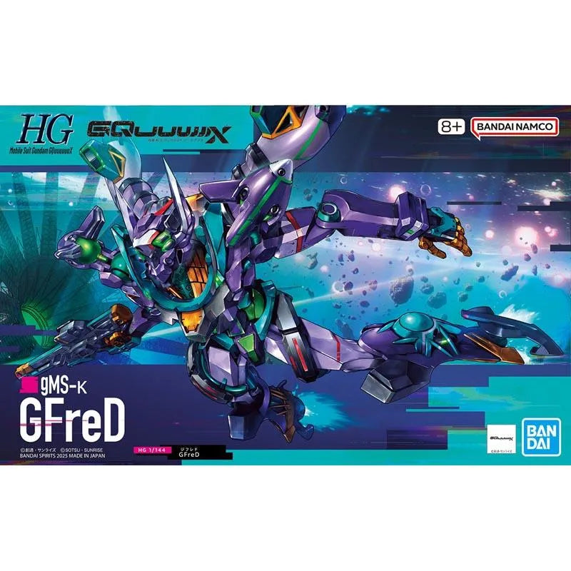 Gundam - HGGQ - 08 - GMS-κ GFreD 1/144