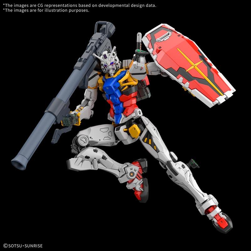 Maqueta de Gundam RX-78-02 Blanco 1/144 HGGQ-11 Bandai Coleccionable Detallado
