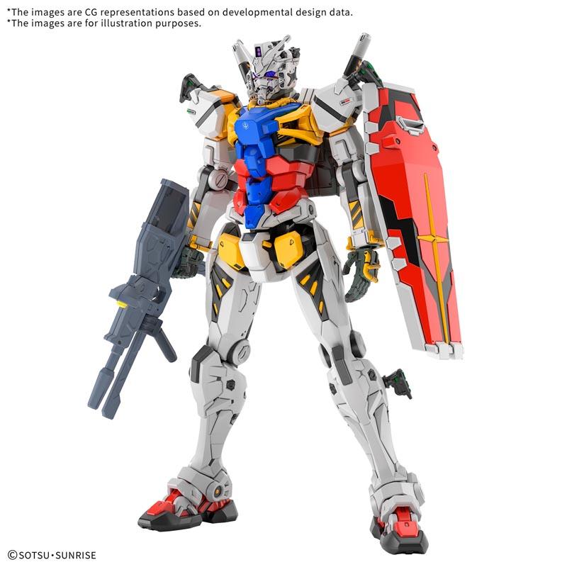 Maqueta de Gundam RX-78-02 Blanco 1/144 HGGQ-11 Bandai Coleccionable Detallado
