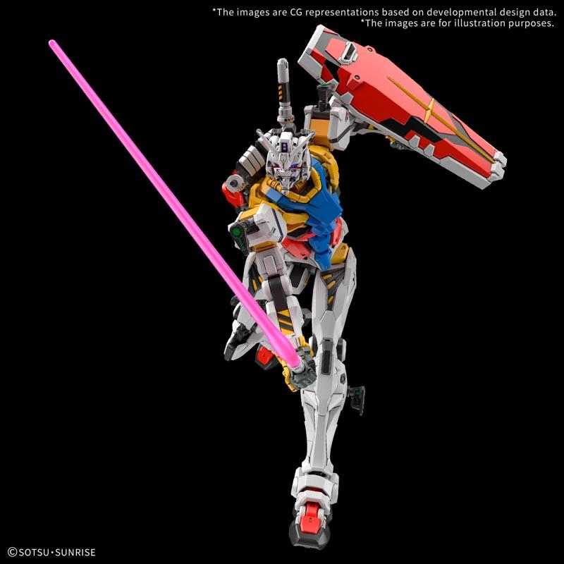 Maqueta de Gundam RX-78-02 Blanco 1/144 HGGQ-11 Bandai Coleccionable Detallado