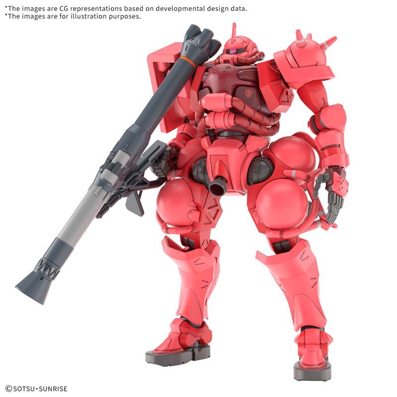 Maqueta Gundam HGGQ-12 MS-06S Char's Zaku (GQ) 1/144 Bandai