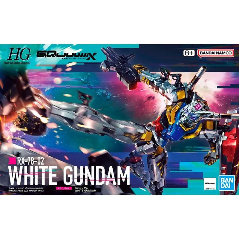 Gundam - HGGQ - 12 - RX-78-02 White Gundam 1/144