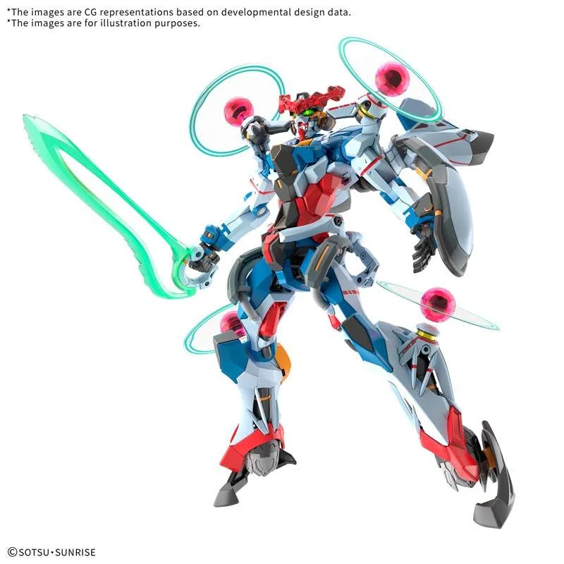Gundam - HGGQ - 13 - gMS-Ω GQuuuuuuX (Endymion Unit Awakened) 1/144 - Victoria no Yoake