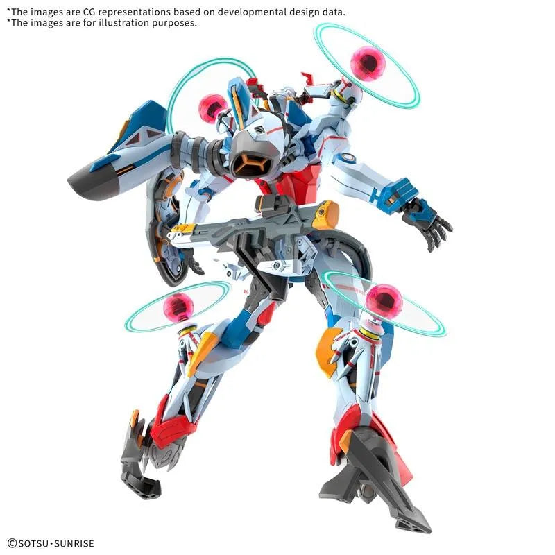 Gundam - HGGQ - 13 - gMS-Ω GQuuuuuuX (Endymion Unit Awakened) 1/144 - Victoria no Yoake