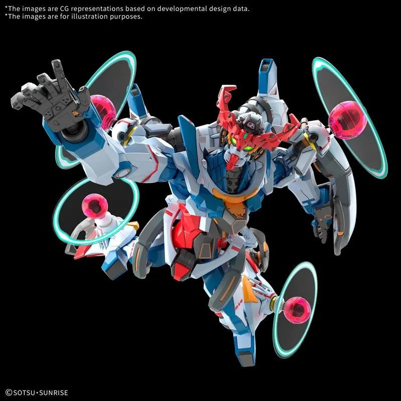 Gundam - HGGQ - 13 - gMS-Ω GQuuuuuuX (Endymion Unit Awakened) 1/144 - Victoria no Yoake