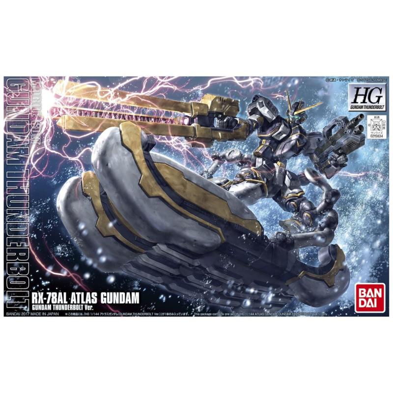 Maqueta Gundam RX-78AL Atlas Thunderbolt Ver. 1/144 HGGT Bandai Detallado