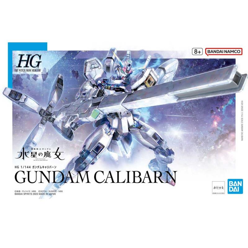 Maqueta Bandai Gundam Calibarn 1/144 HGTWFM X-EX01 Colección Alta Calidad