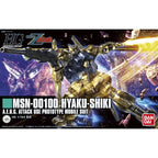 Maqueta Gundam HGUC 200 MSN-00100 Hyaku Shiki 1/144 Bandai Montaje Fácil