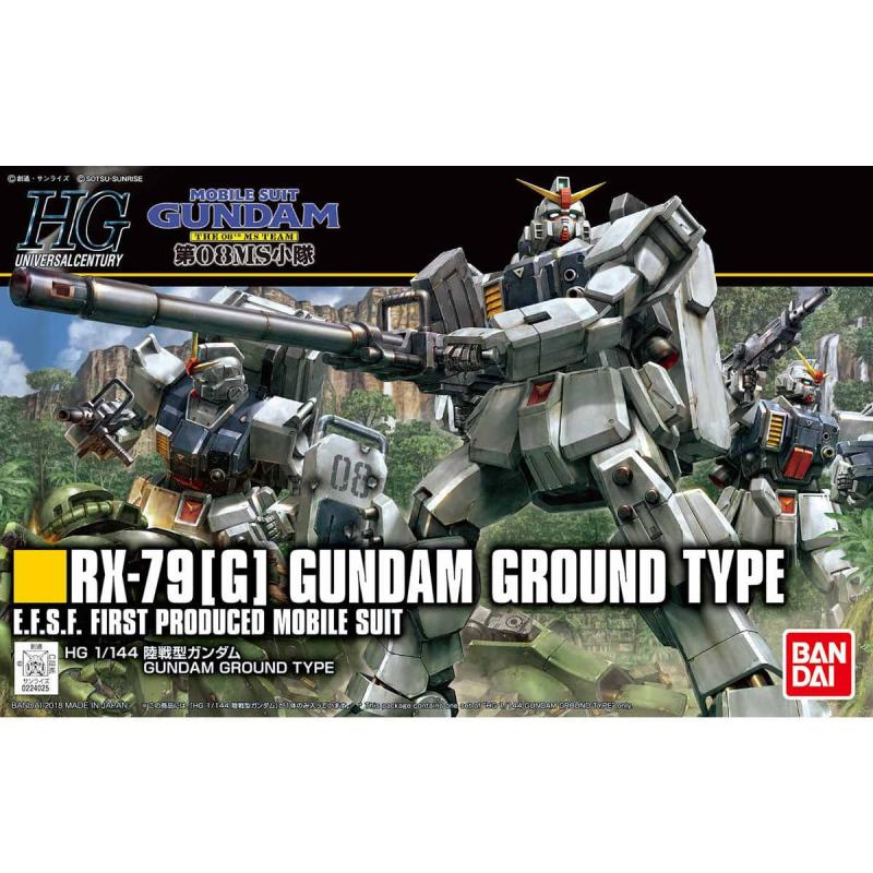 Kit de Modelo Gundam RX-79[G] Tipo Terrestre HGUC 1/144 Bandai
