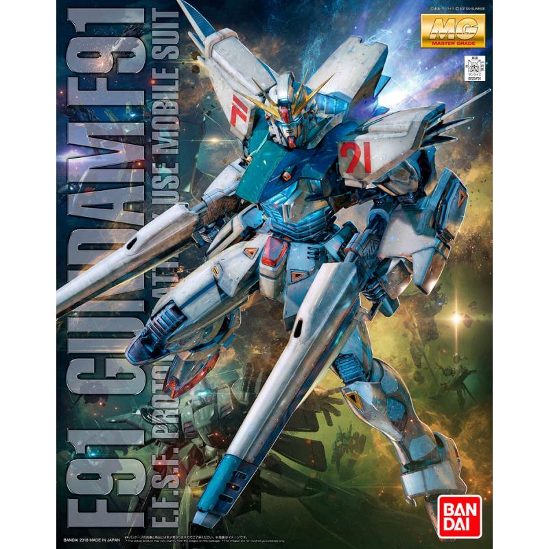 Gundam F91 Ver. 2.0 Master Grade 1/100 Kit de Modelo Detallado Bandai Hobby