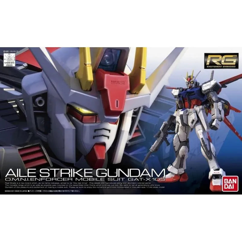 Gundam - RG - 03 - GAT-X105+AQM/E-X01 Aile Strike Gundam 1/144 - Victoria no Yoake